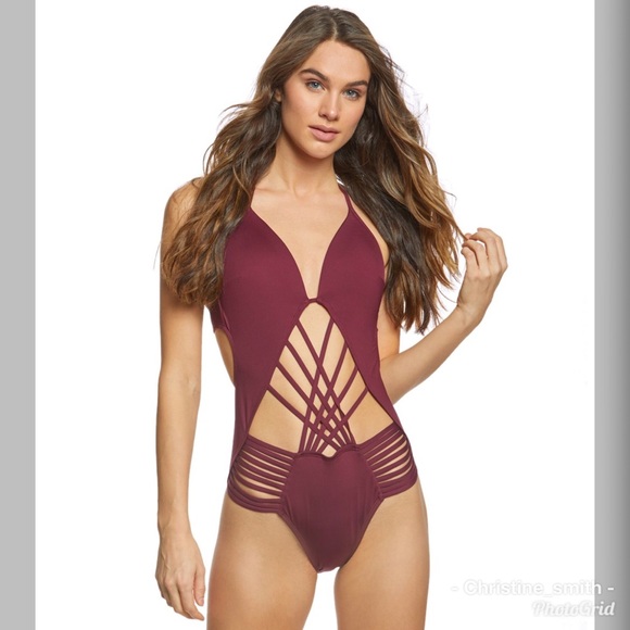 kenneth cole wireless push up one piece